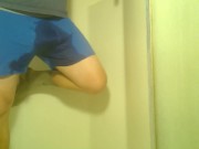 Pissing & washing off in the shower 4/16