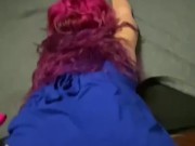 Thick Milf Devours A Fat White Cock