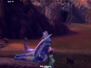 Breeders of the nephelym blue Jabberwock girl All sex scenes Ep.3