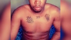 I was Horny so I Jacked my Big Black Dick and Bust 5 Huge Cumloads!! (LENA THE PLUG )