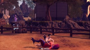 Breeders of the nephelym big orange harpy girl All sex scenes Ep. 2