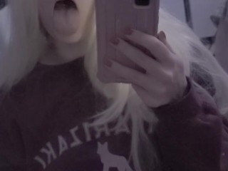 Neko girl ahegao ♡