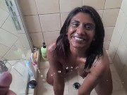 Desi slut slow motion shower piss facial 9/16