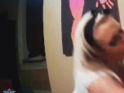 Cheating wife sucks & fucks non-stop cock at homemade gloryhole! 15/16