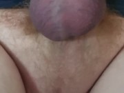 Chastity tease with vibrator and ball slapping 12/16