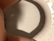 【オナニー記録】ショッピングセンターのトイレでクリにウォッシュレットを当てて_大手メーカー勤務OL - Screenshot 16 of 16 - HD