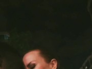 Met a black guy on the street and gave him cum in my mouth 6/16