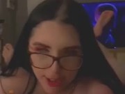 Snapchat Blowjob Ends In HUGE Facial 1/16