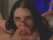 Snapchat Blowjob Ends In HUGE Facial 2/16