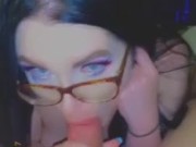 Snapchat Blowjob Ends In HUGE Facial 3/16