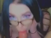 Snapchat Blowjob Ends In HUGE Facial 4/16