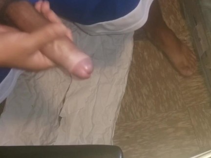 No nut; video was cut short due to storage ...I needs me a camera gal at this point lol