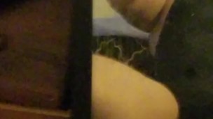 Anal riding, thong bodysuit, masterbation 