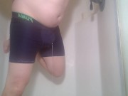 Almost didn't make it to the shower to pee myself 10/16