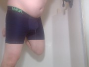 Almost didn't make it to the shower to pee myself 15/16