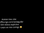 Clara Aguilar * JOI PUNHETA GUIADA + Podolatria  15/16