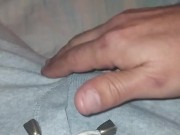 Teaching my man to touch me. 手淫