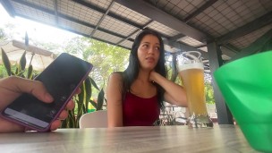 we go out to share a few drinks with some friends and my boyfriend sets me a trap with the vibrator