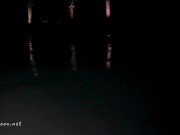 Sexy Late Night Tranquil Underwater Skinny Dipping Preview 2/16