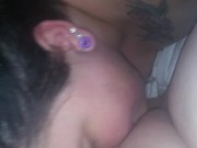 Hot Lesbian Oral to Strap Part 2 11/16