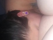 Hot Lesbian Oral to Strap Part 2 12/16