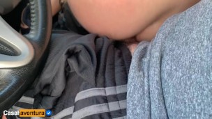 I asked for help and she fuck me in plublic! Real Amateur