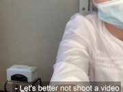 A man came unexpectedly during waxing, almost got on the master's robe 16/16