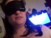 Swaying Apart Shorts -- Blindfolding the Wife to swap cocks on her 13/16