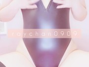 どすけべレオタードで腰へこ乳首オナニー 1/16