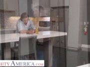 Naughty America - Big Titty Latina Carolina Cortez fucks co-worker for help 4/16