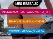 Maevaa Sinaloa - Je me fait baiser en extérieur, je squirt et il me gicle sur mes pieds - POV