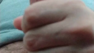 Late night stress wank