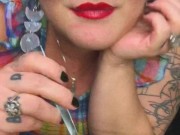 Papaya Eating Mouth Lip Fetish CEI/JOI