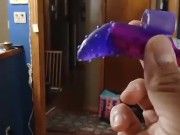 Pt1-Her birthday CLIT vibrator - so juicy