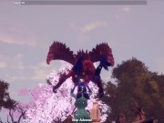 Breeders of the nephelym Orange harpy girl All sex scenes Ep. 3