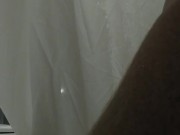 Shower time after putting her out