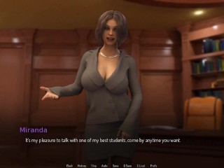 College Bound:Student Is Fingering The Principal In Her Office-Ep20
