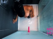 MILF PLAYING WITH HER WET PUSSY IN SHOWER  1/16