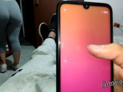 Este vibrador hace eyacular el gran culo de mi sirvienta latina y finalmente me la follo Parte 1 11/16