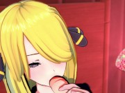 Cynthia will tame you! (3D Porn) (Pokemon)
