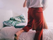 Mí sexy secretaria no sabe que me gustan las vaginas🍑💦🔥 3/16