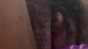 Horny Trans Guy Cums while fucking a Vibrating Dildo