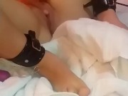 she enjoys and gets a little restless when I torture her like that, I love her moans. 16/16