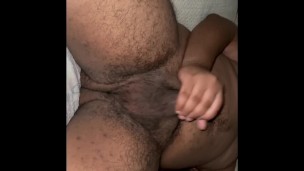 Hairy Bear Shoots MASSIVE Load