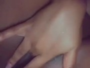 Can you hear the sound of my wet pussy? 😩