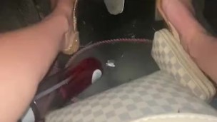 Driving with stuff near my feet 