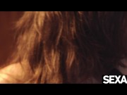 Voluptuous brunette rides a big cock in energetic reverse cowgirl 6/16