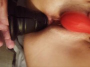 Stretching Her Tight Ass, So My Hard Dick Will Fit 14/16