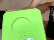 How to put Prince Albert chastity cage 13/16