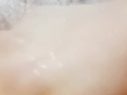 Сквирт в замедленной съёмки. Крупный план. Струя